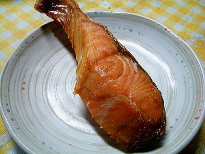 日本海の塩引鮭